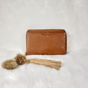 Gently used Michael Kors Luggage Adele Pebbled Lea